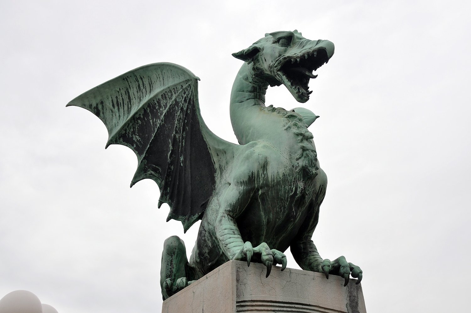 Dragon Bridge Zmajski Most Ljubljana Slovenia Travel