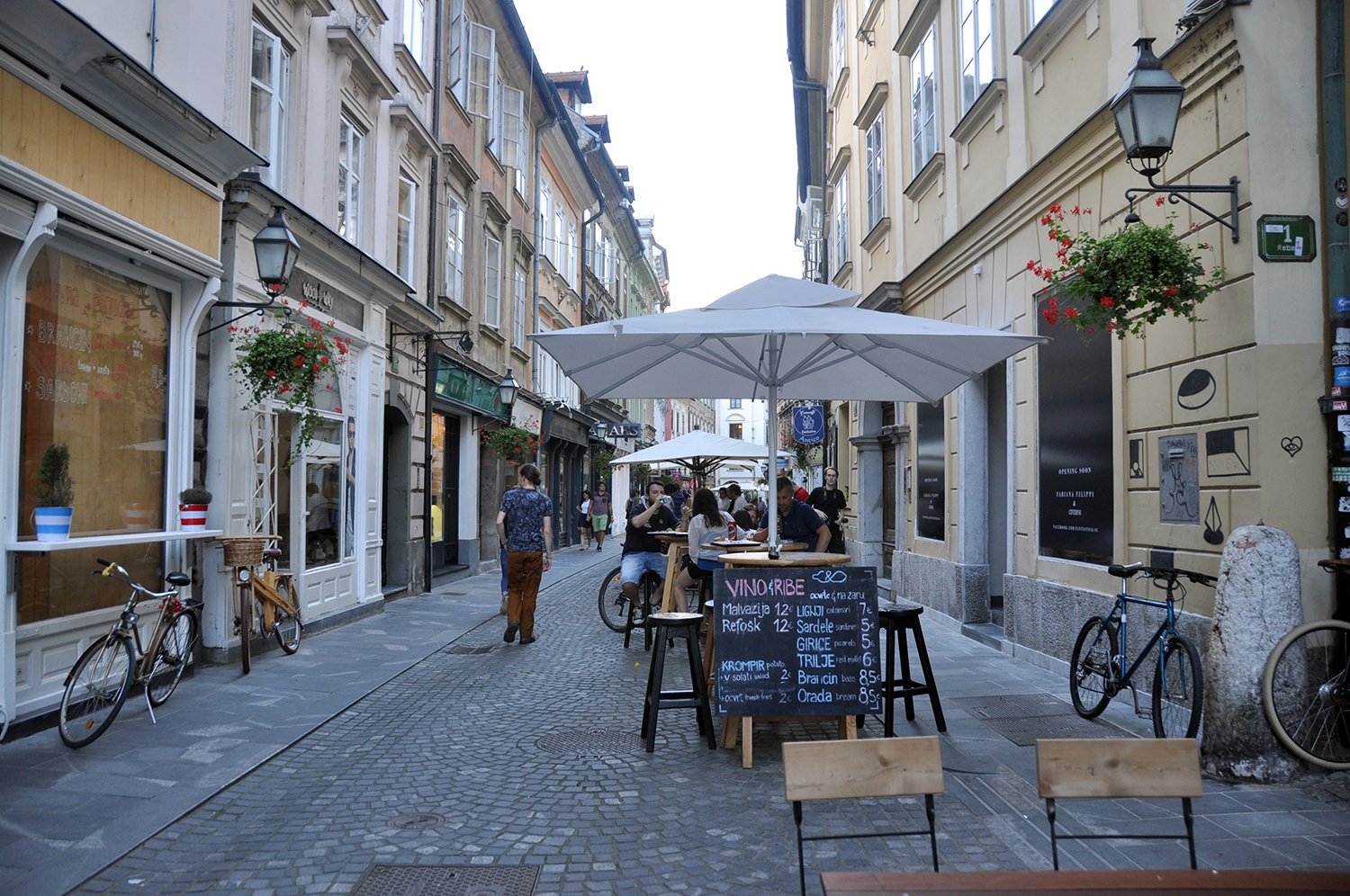 Ljubljana Street Slovenia Travel