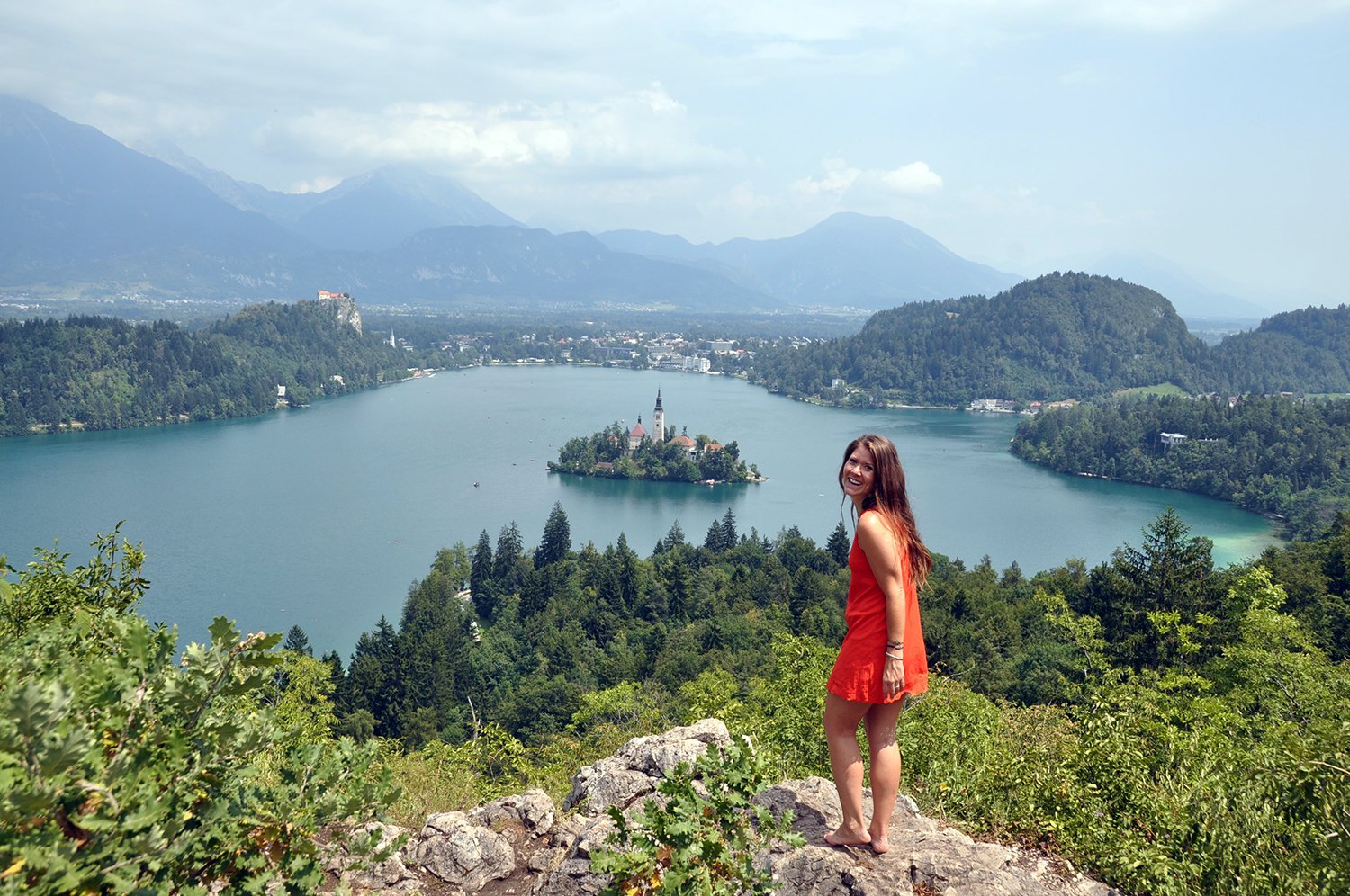 Ojstrica Viewpoint Lake Bled Slovenia Travel