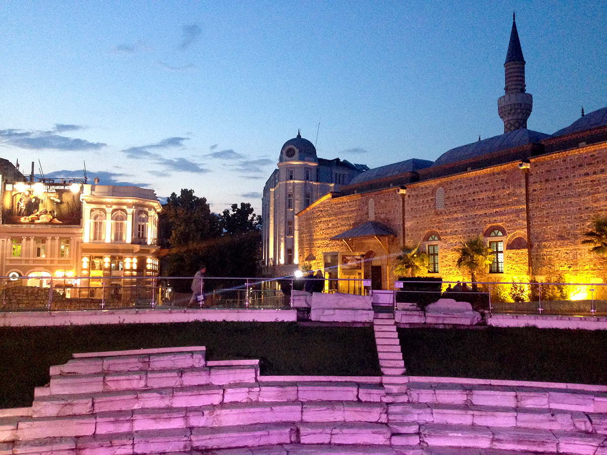 Plovdiv Bulgaria Roman Ruins