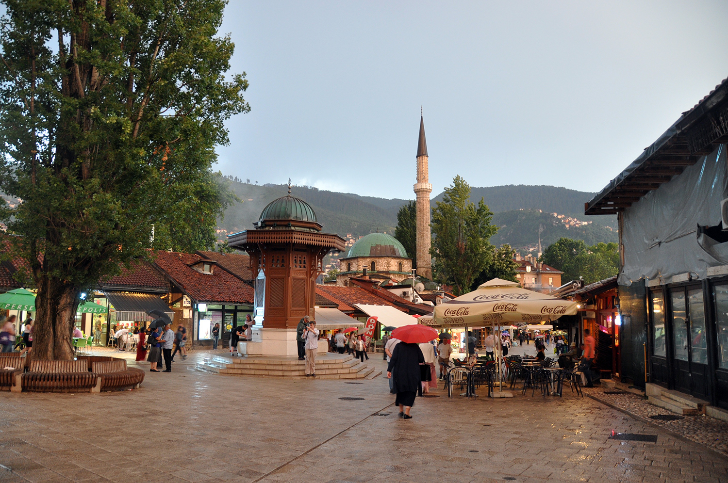 Muslim Quarter Sarajevo Bosnia Travel