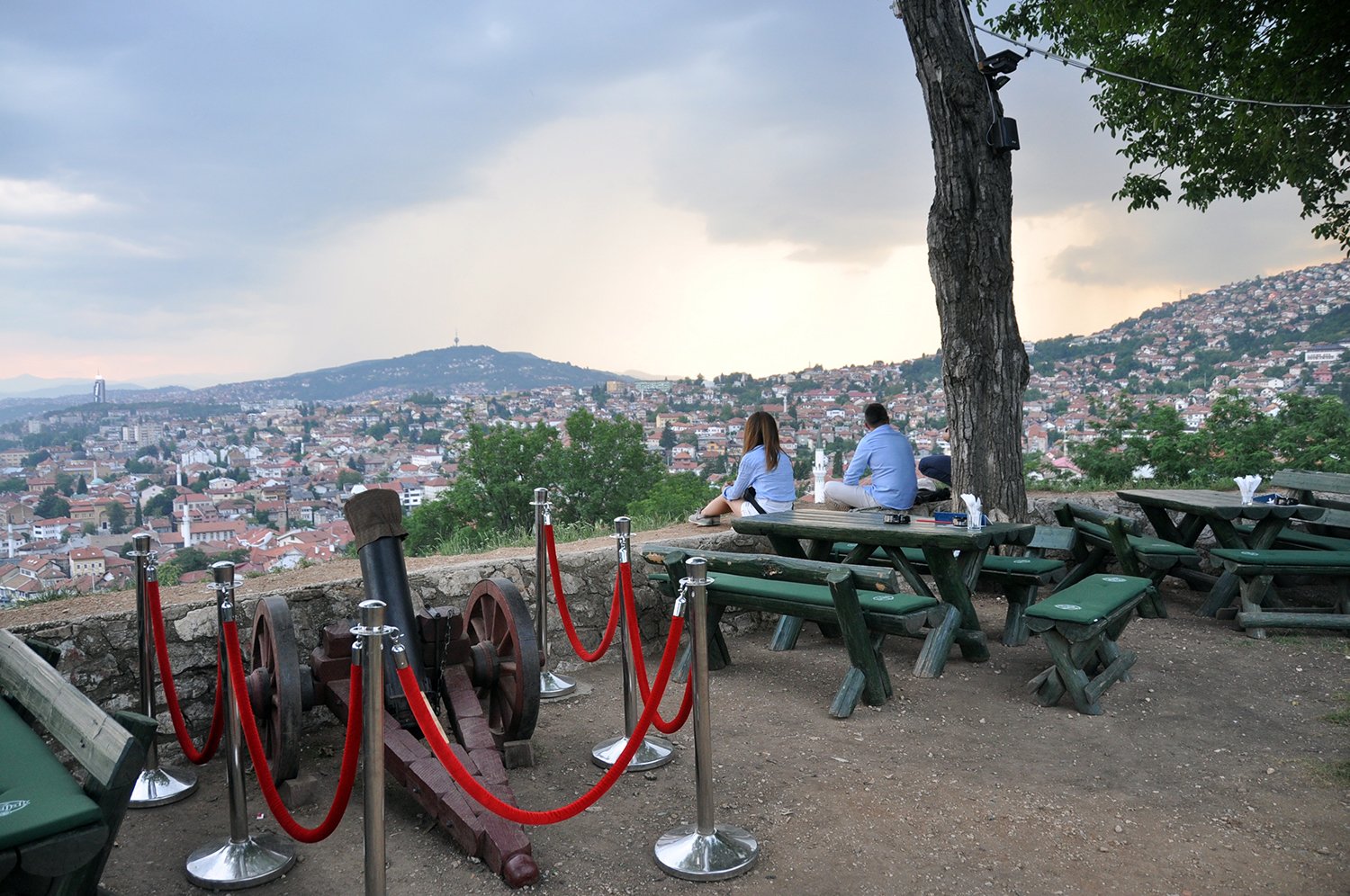 Yellow Bastion Lookout Sarajevo Bosnia Travel