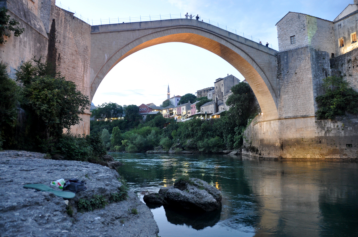 Stari Most Old Bridge Mostar Bosnia Travel