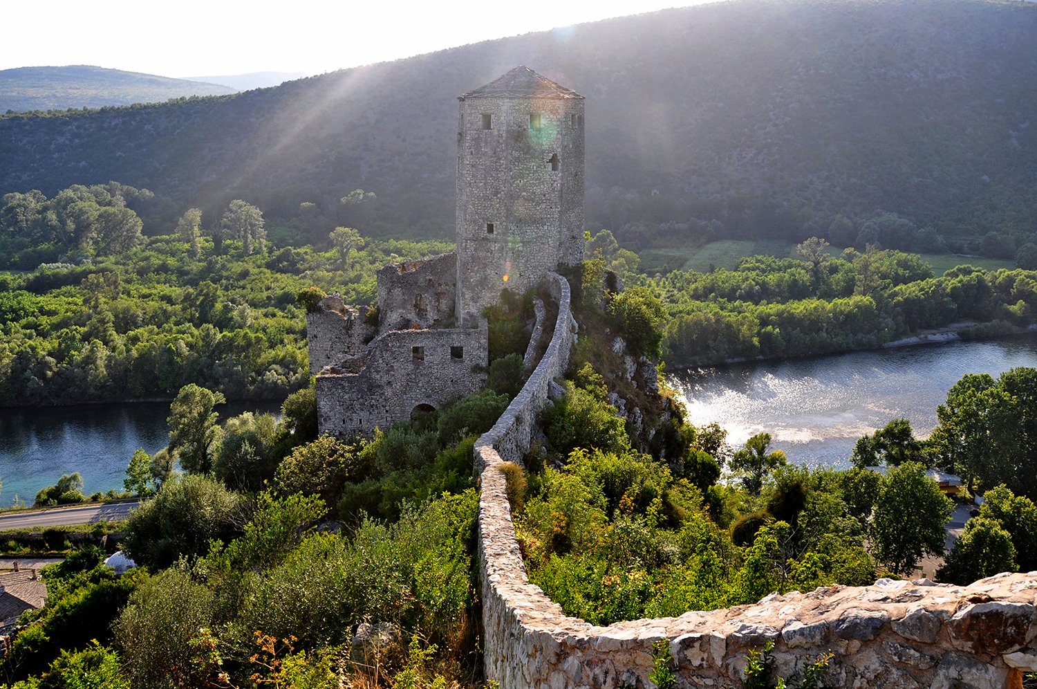 Pocitelj Medieval Town Mostar Bosnia Travel