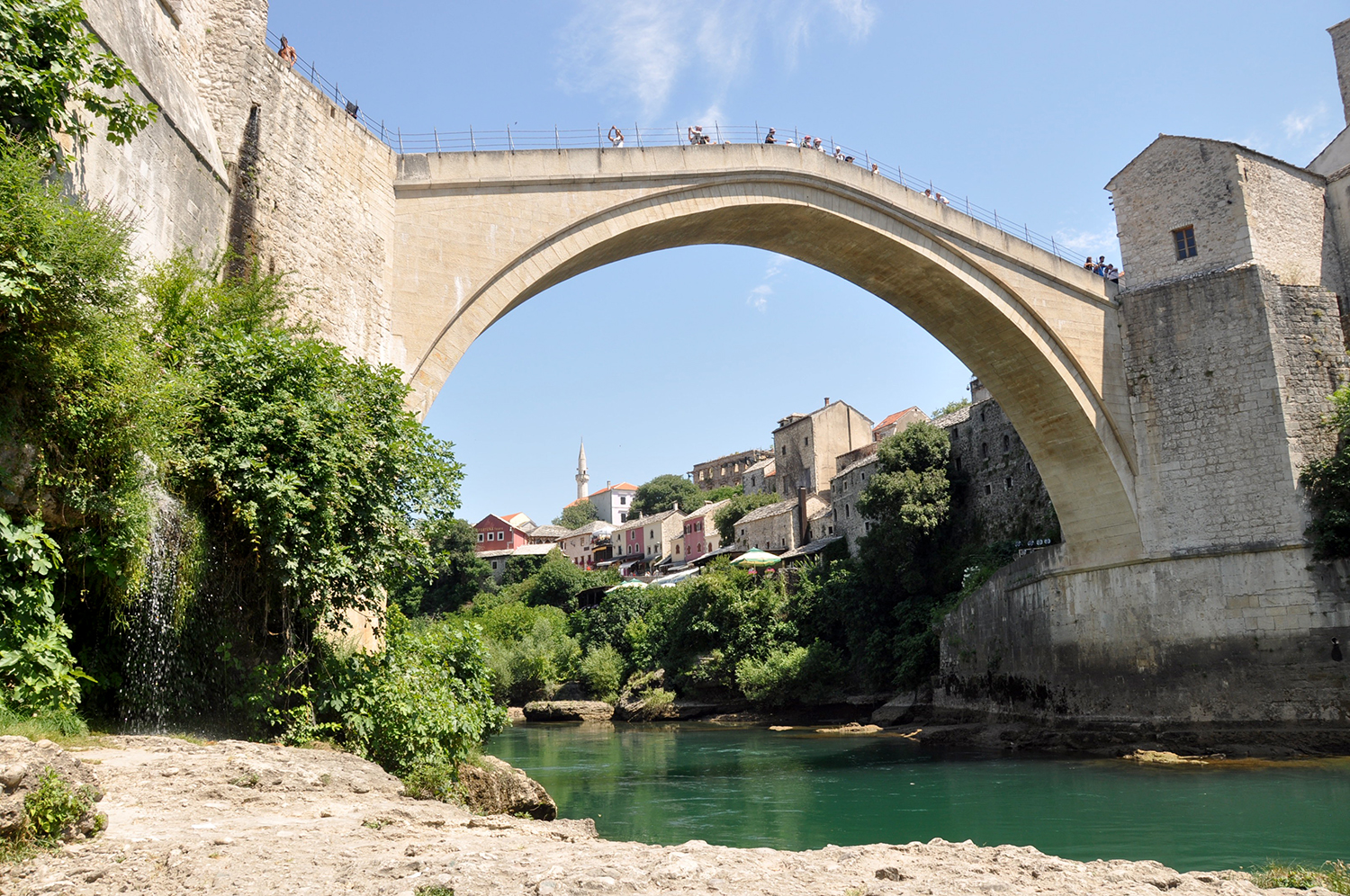Stari Most Old Bridge Mostar Bosnia Travel