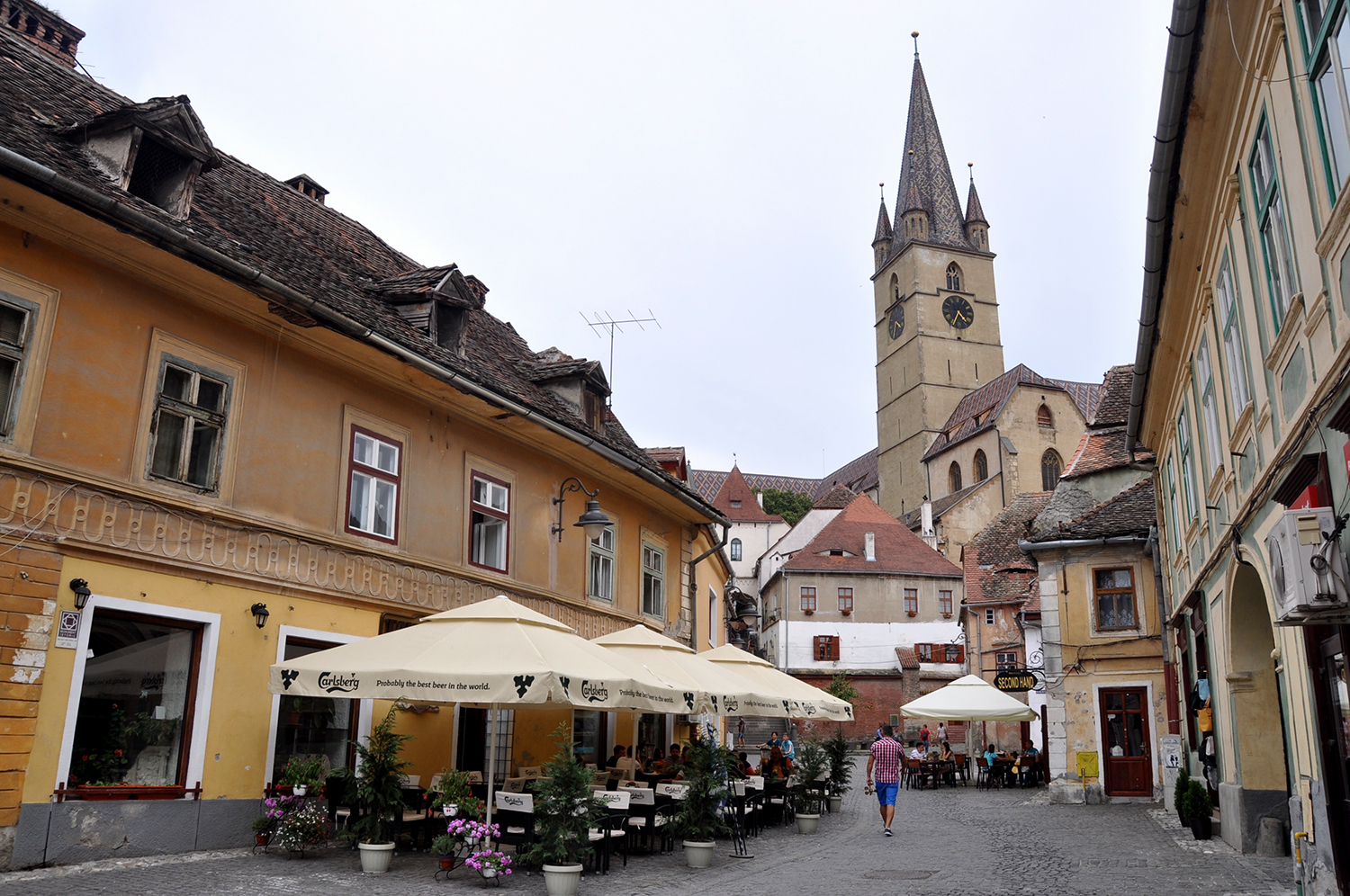 Sibiu Romania Buildings