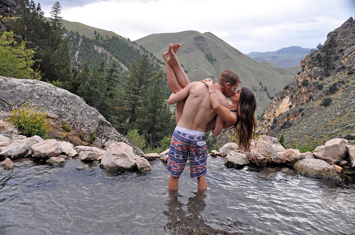 Goldbug Hot Springs Idaho