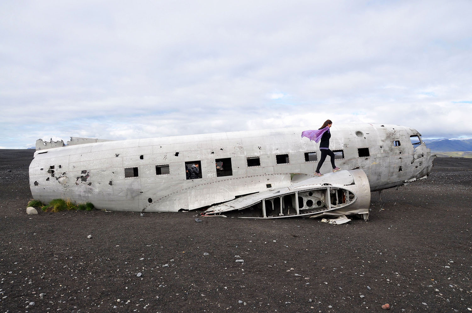 Iceland Airplane wreck
