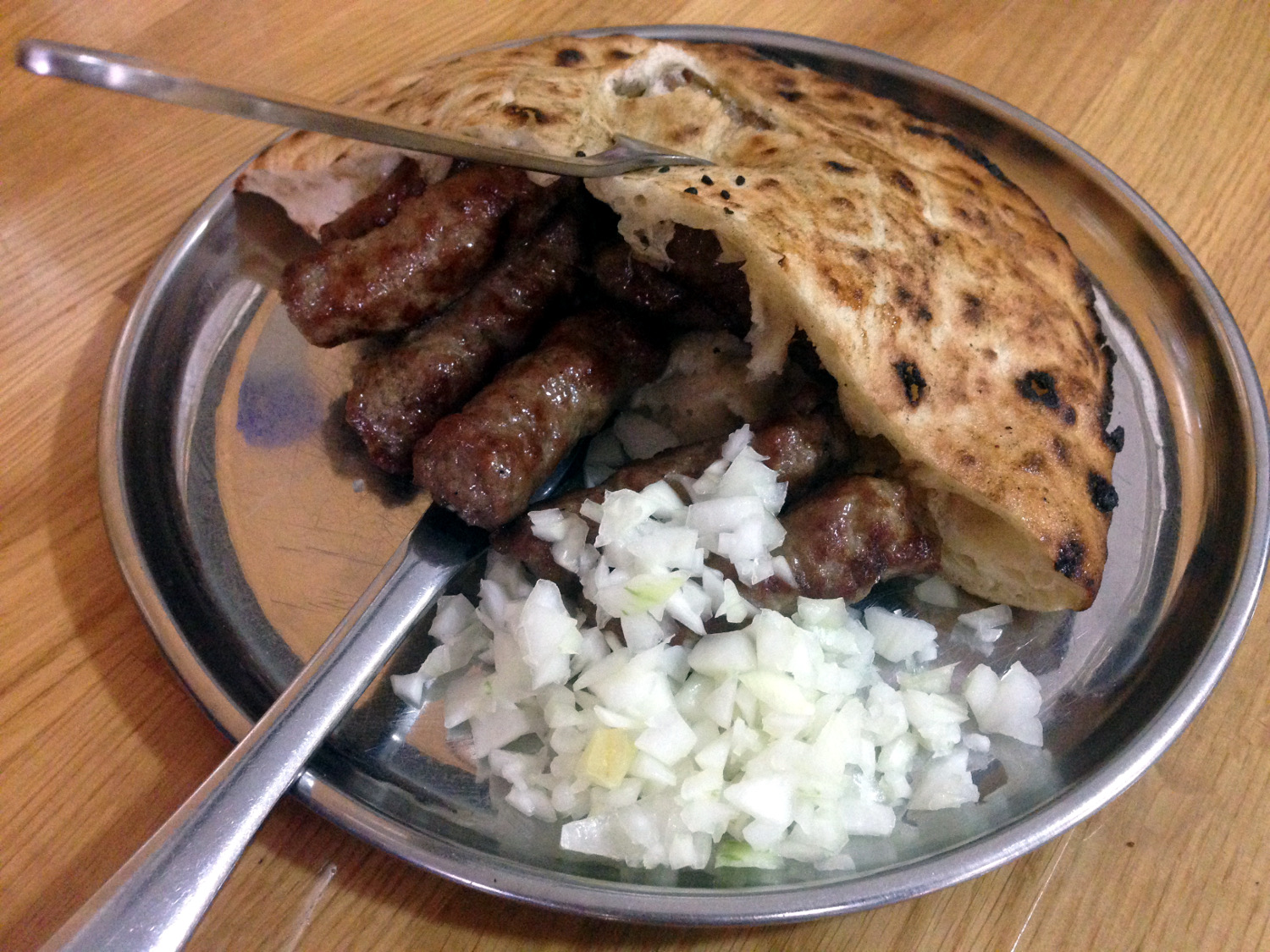 Cevapi, a delicious dish from Bosnia