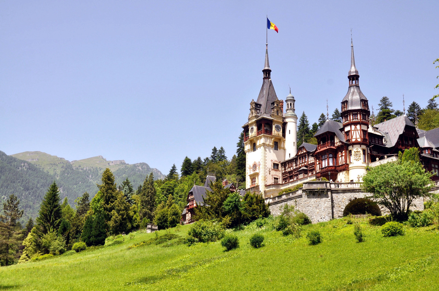 Peles Castle Brassov Romania Eastern Europe Highlights