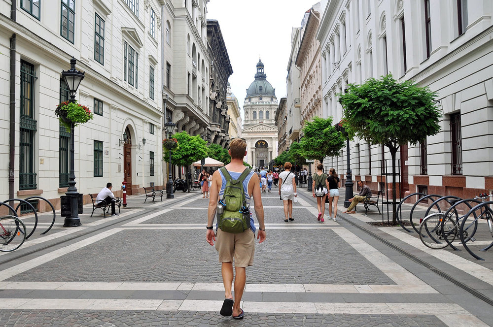 Walking Street in Budapest Cheap Travel Hacks