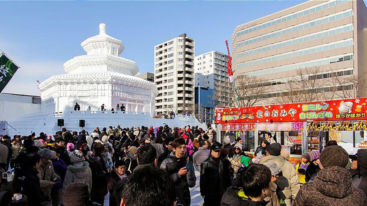 Sapporo Snow Festival // Photo credit:Japan Guide