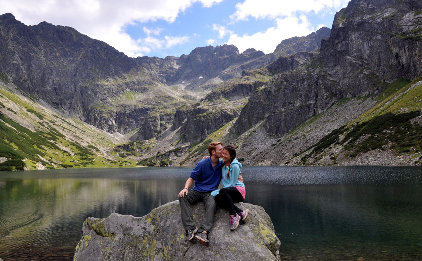 Zakopane Lake Traveling with a Girl