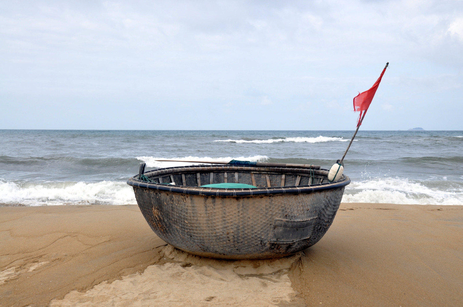 Circle Boat An Bang Beach Hoi An Vietnam