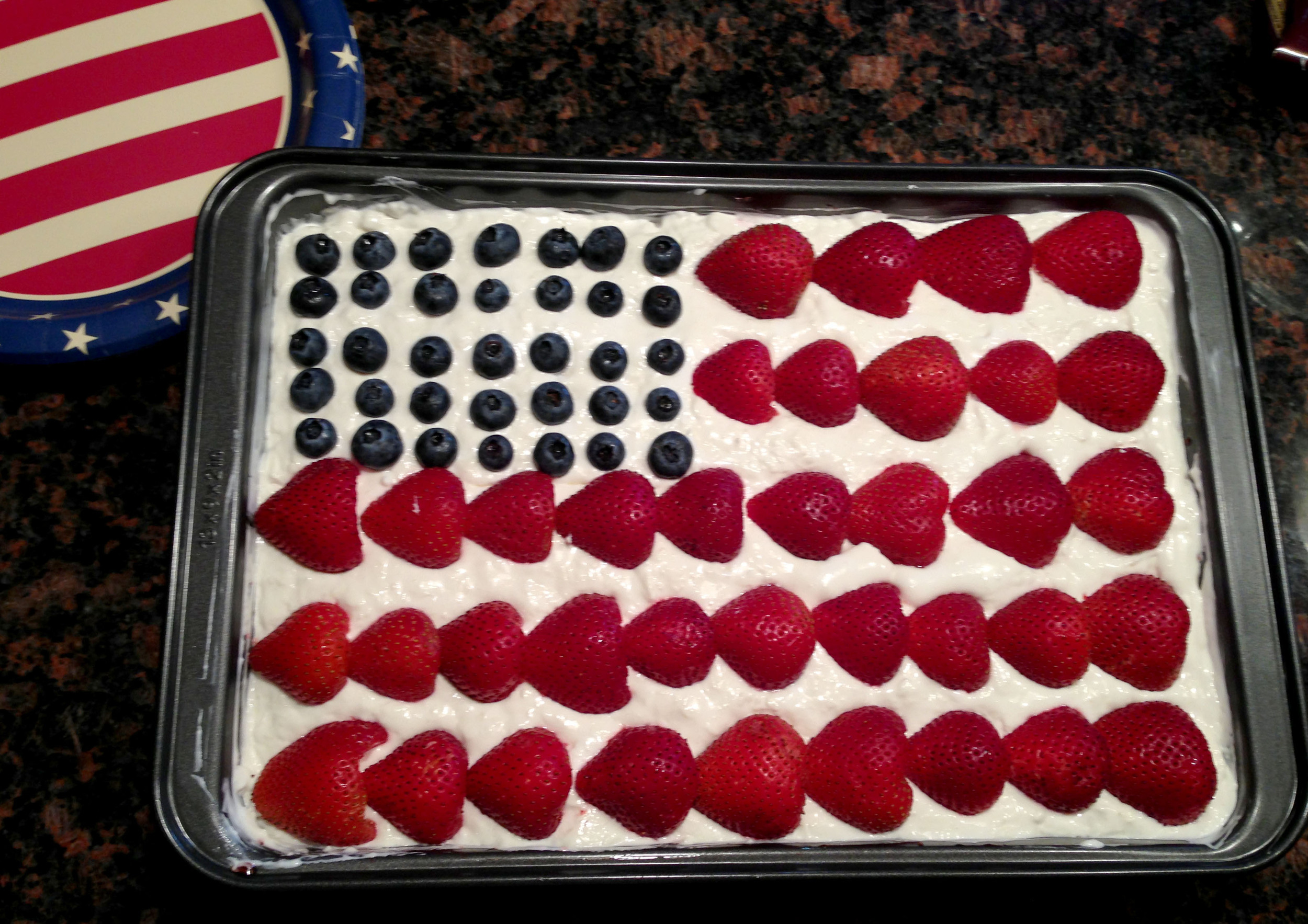 Tastiest American flag I've ever seen!