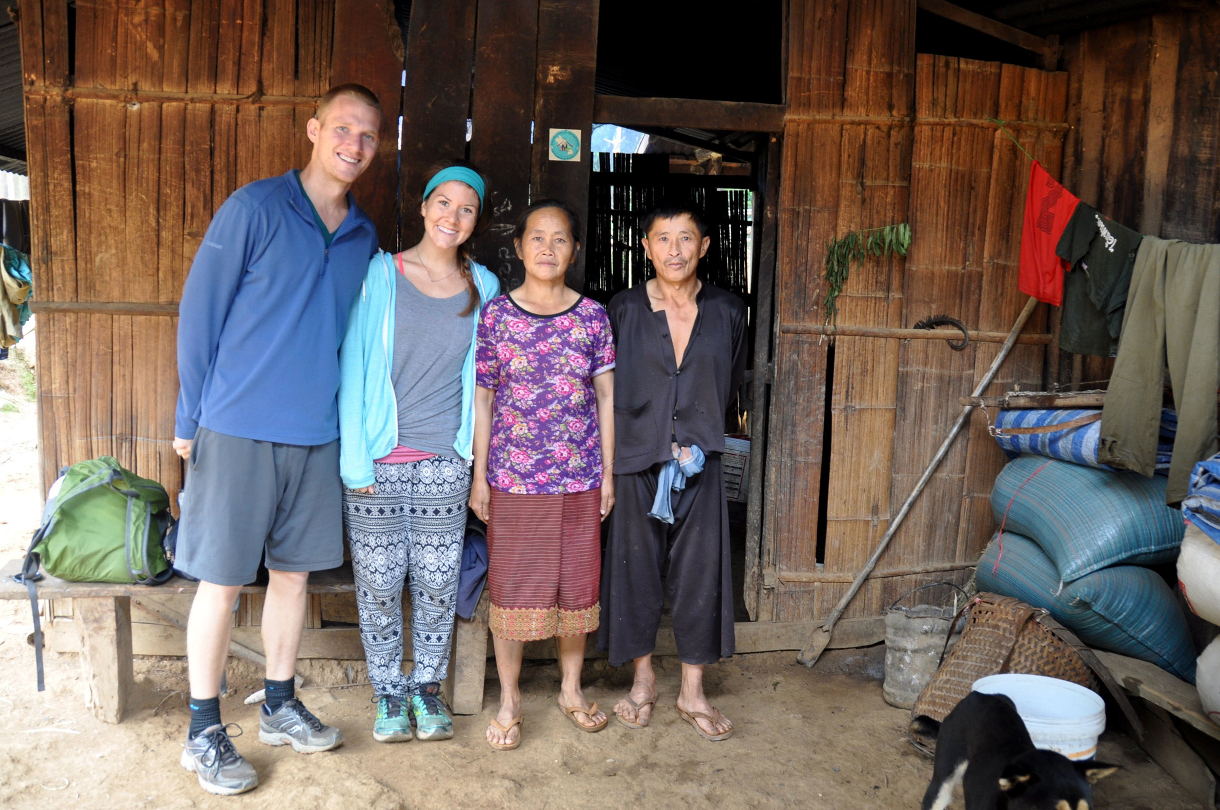 Remote Hill Tribe Homestay in Laos White Elephant Adventures