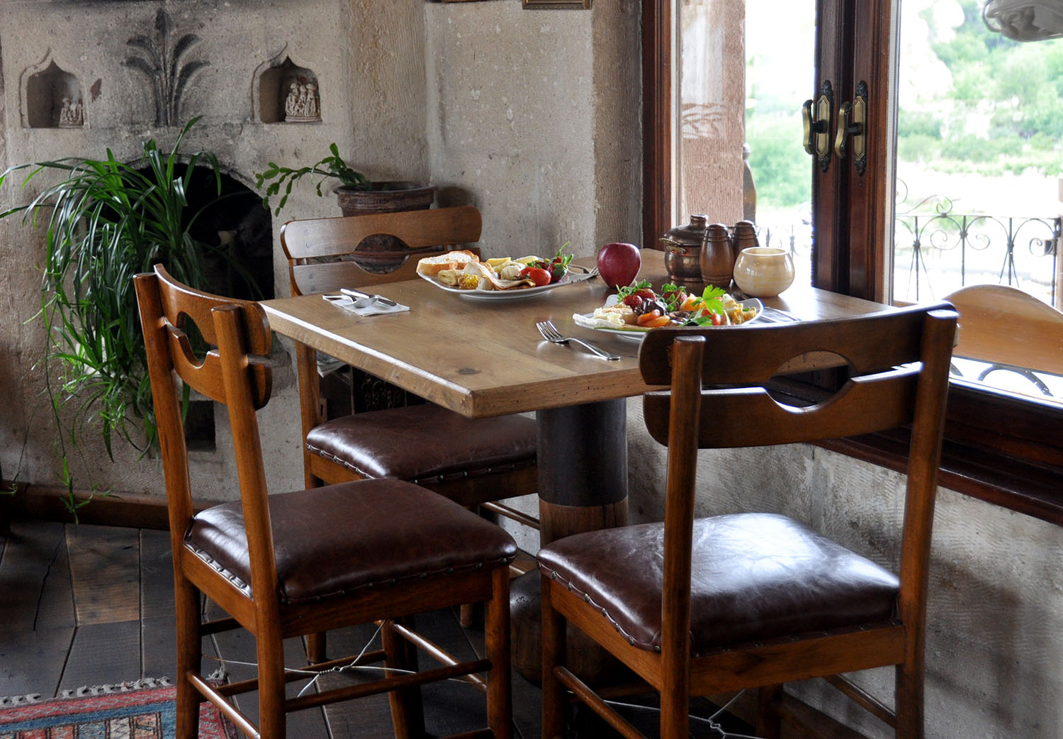 Kelebek Special Cave Hotel Breakfast Table