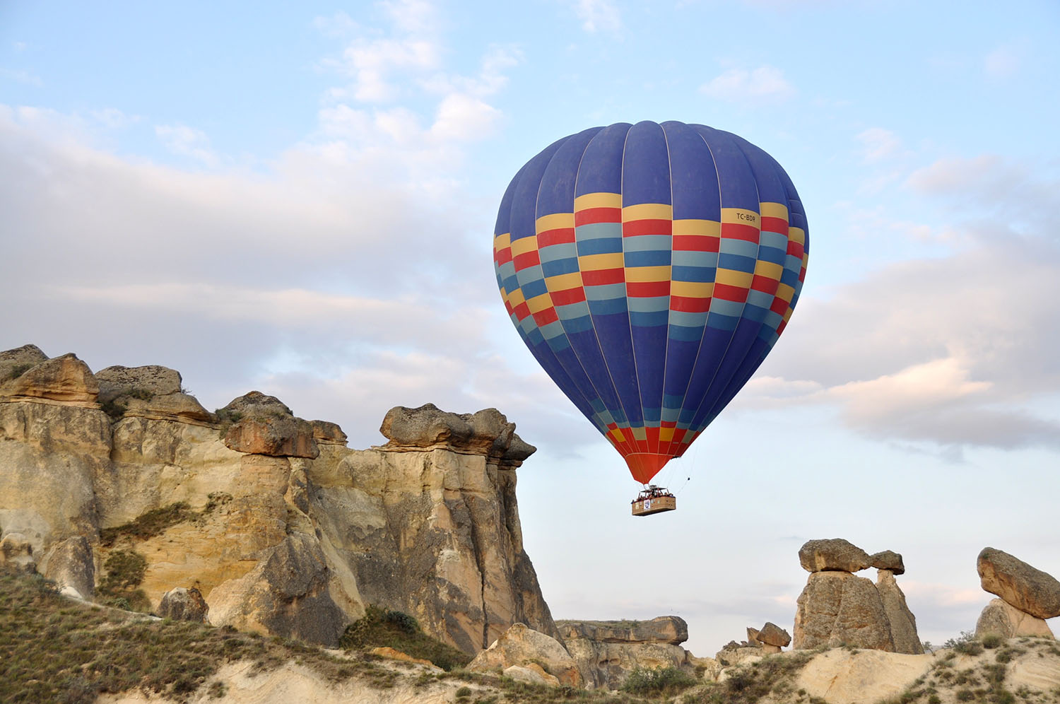 Hot Air Balloon Ride in Cappadocia Turkey with Turkiye Balloons