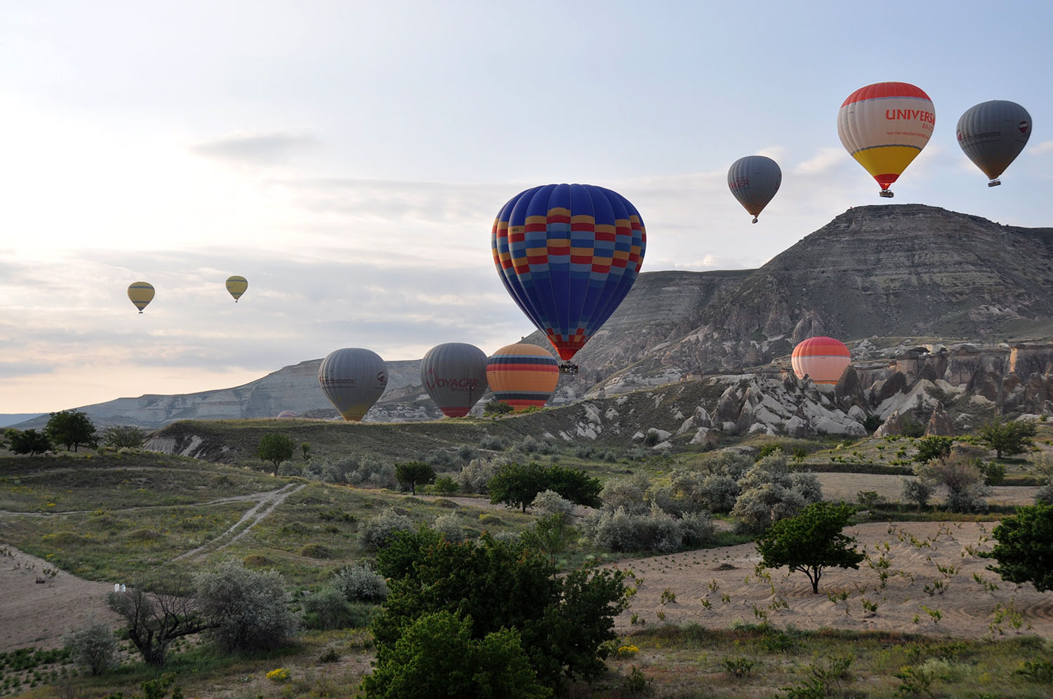 Hot Air Balloon Ride in Cappadocia Turkey with Turkiye Balloons