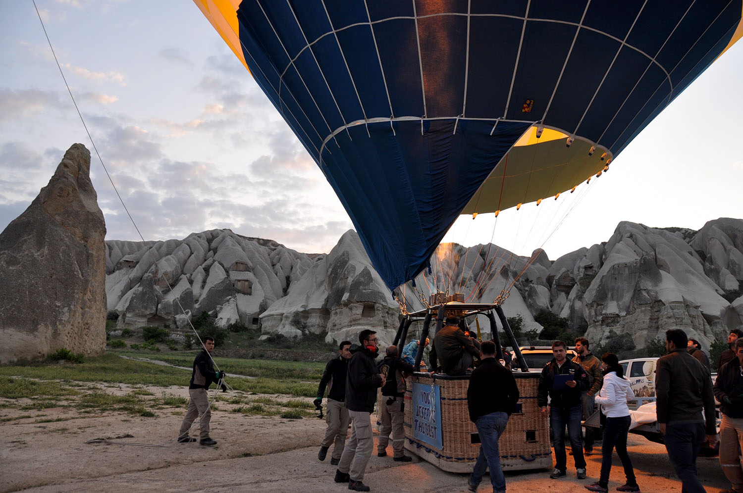 Hot Air Balloon Ride in Cappadocia Turkey with Turkiye Balloons