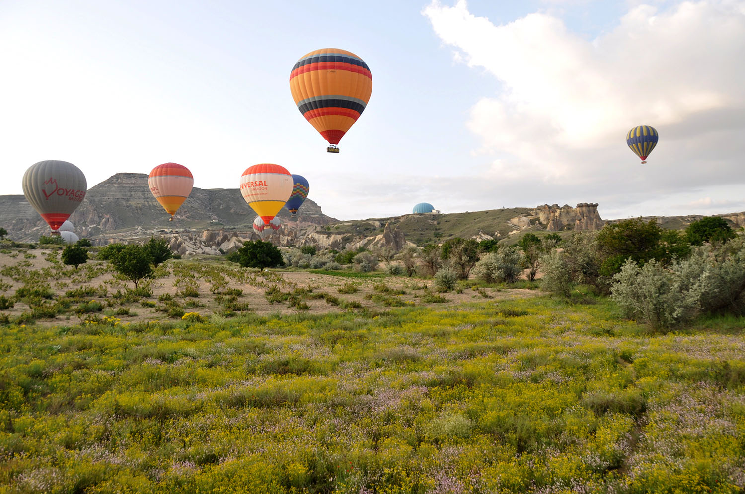 Hot Air Balloon Ride in Cappadocia Turkey with Turkiye Balloons