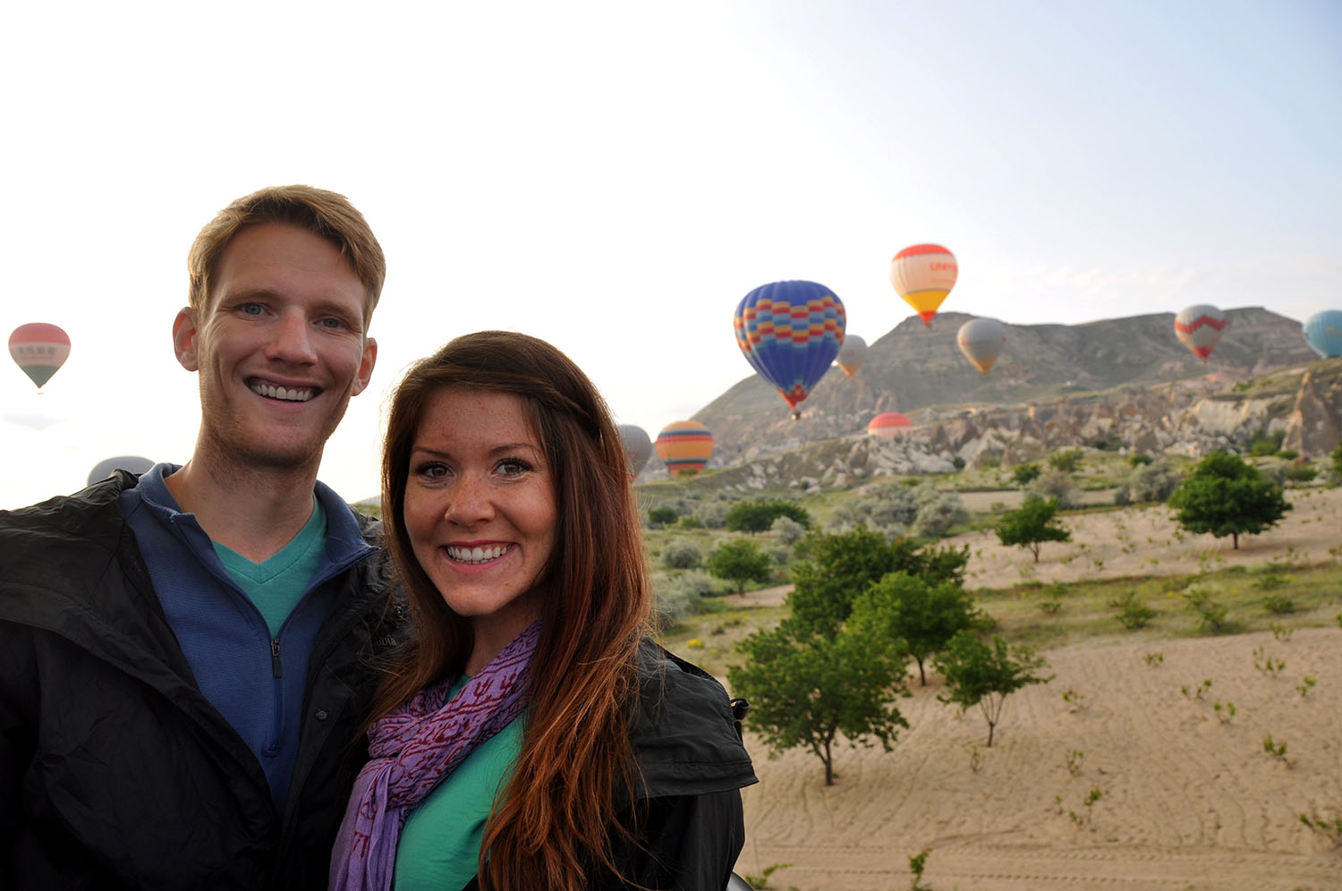 Hot Air Balloon Ride in Cappadocia Turkey with Turkiye Balloons