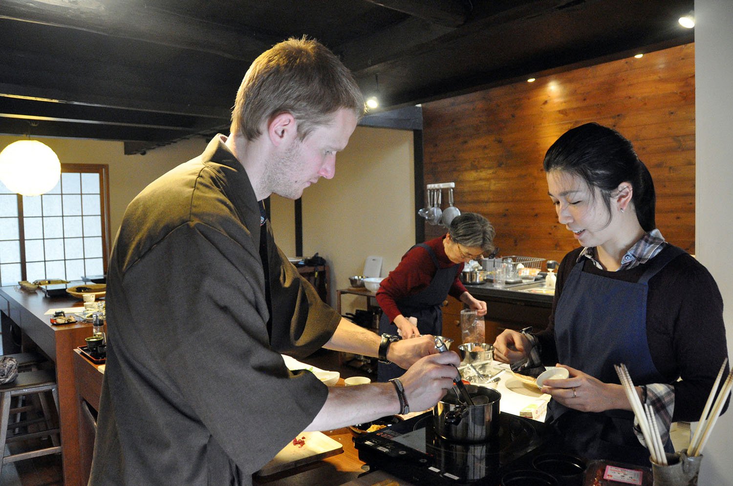 Sushi making class Kyoto Japan