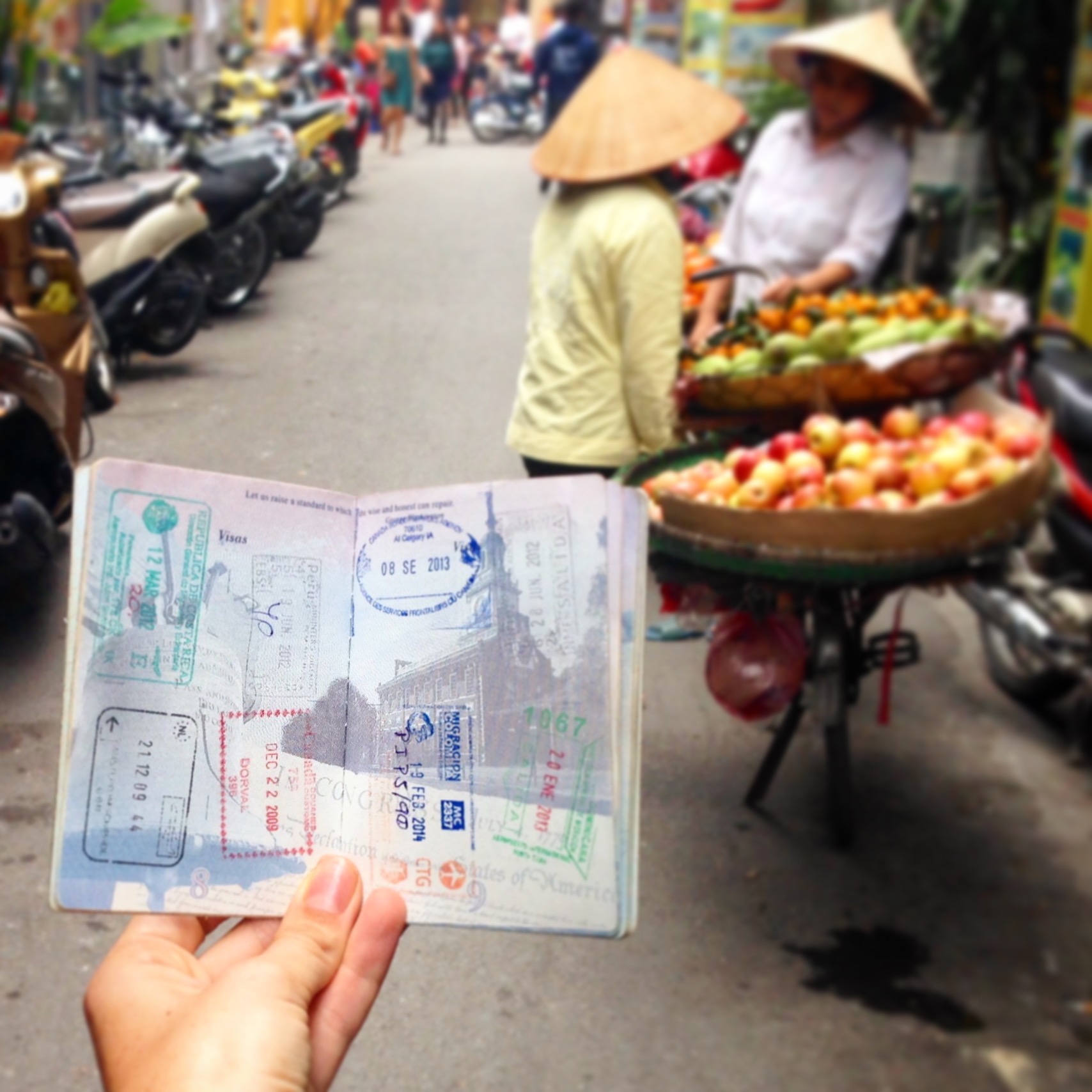 Passport in Vietnam