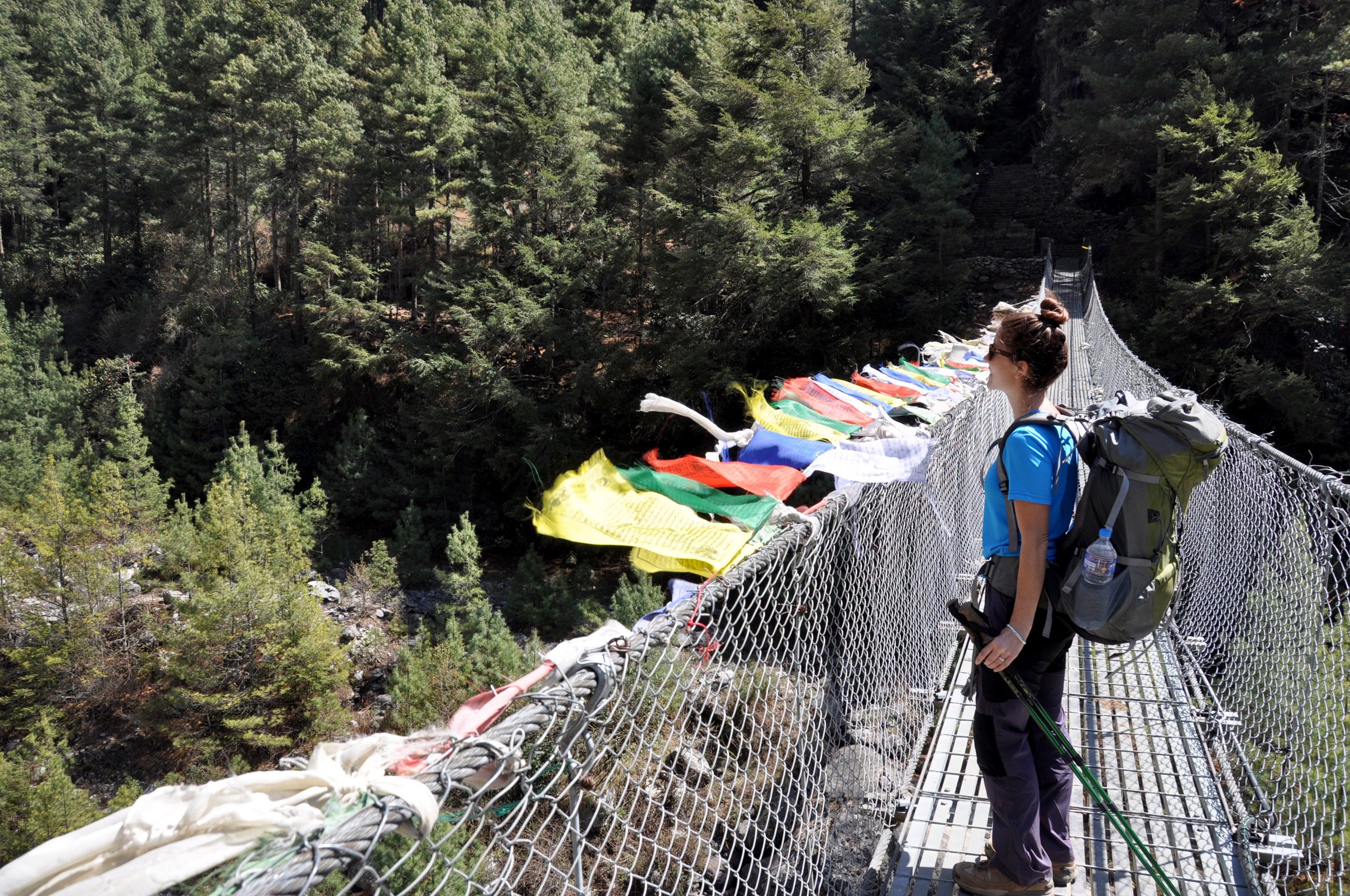 Everest Base Camp Suspension Bridge