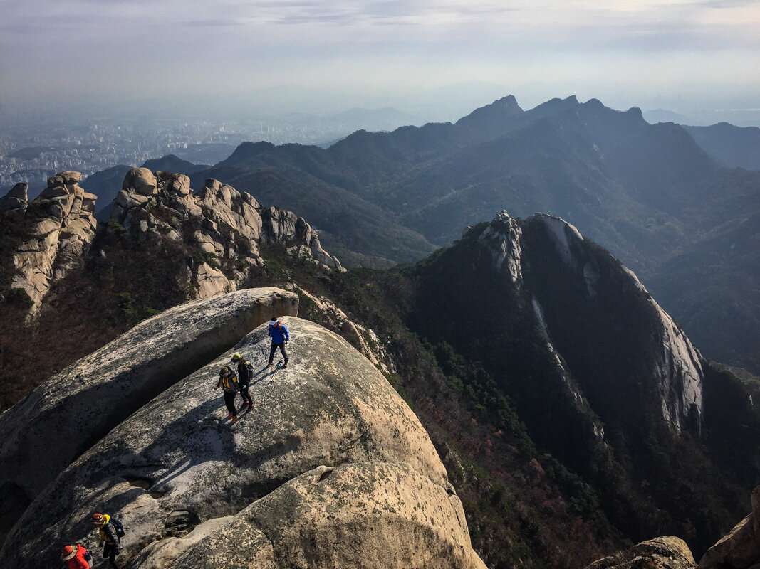 Mount Bukhansan Hike - Photo Credit: Andrea Payawal