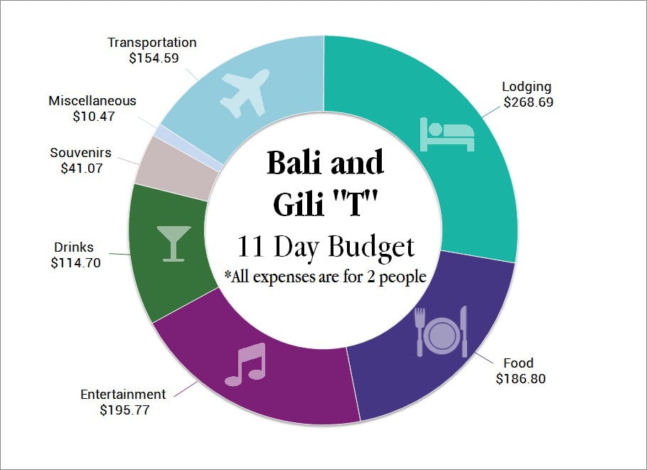 bali tourist cost