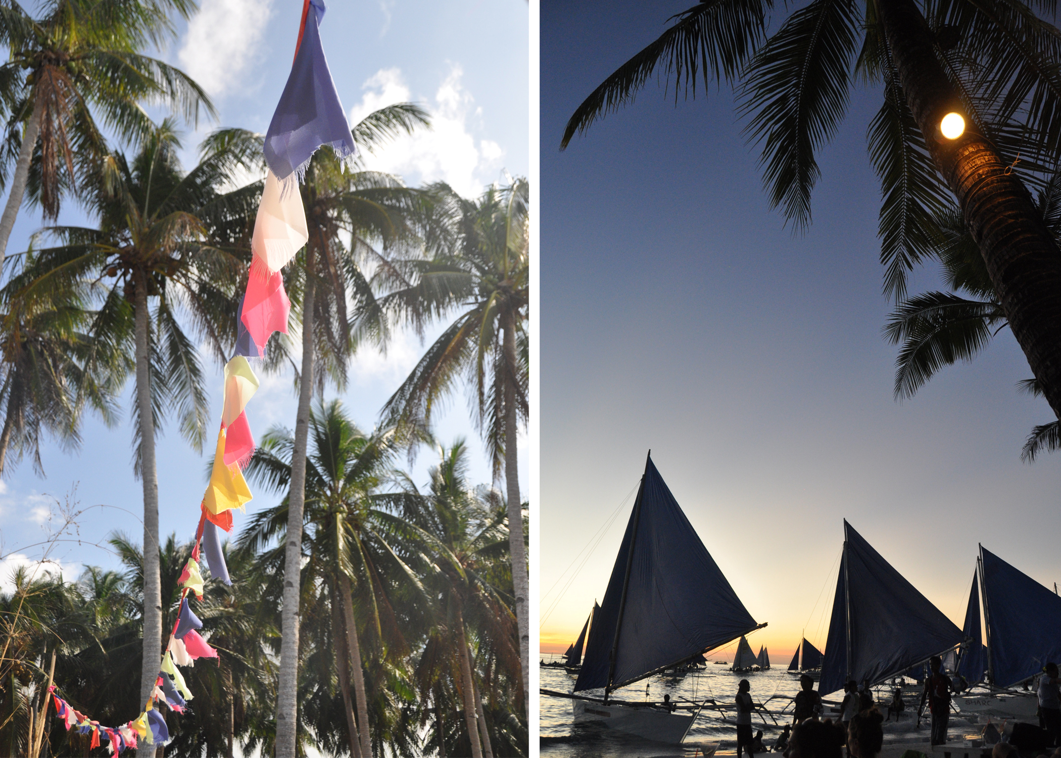 Philippines Beach and sunset