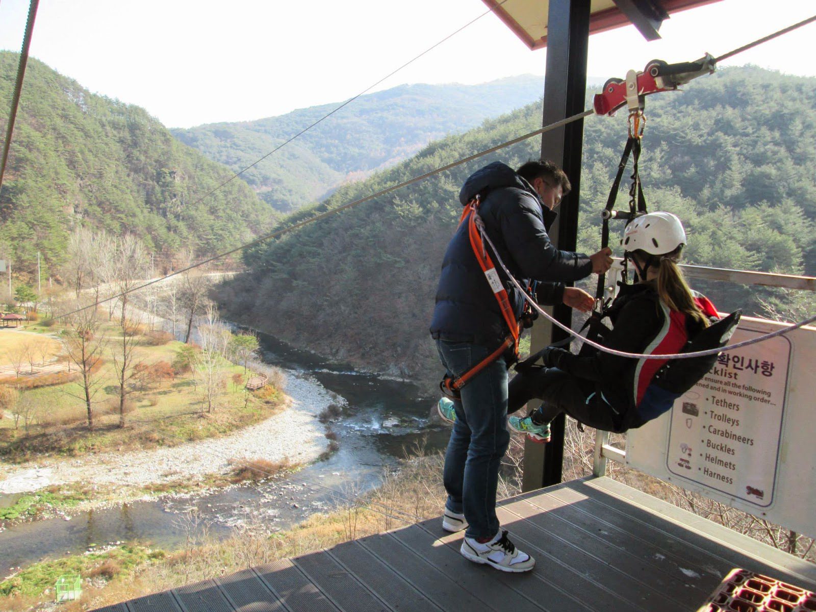 Adventure Korea Caving and Hand Fishing