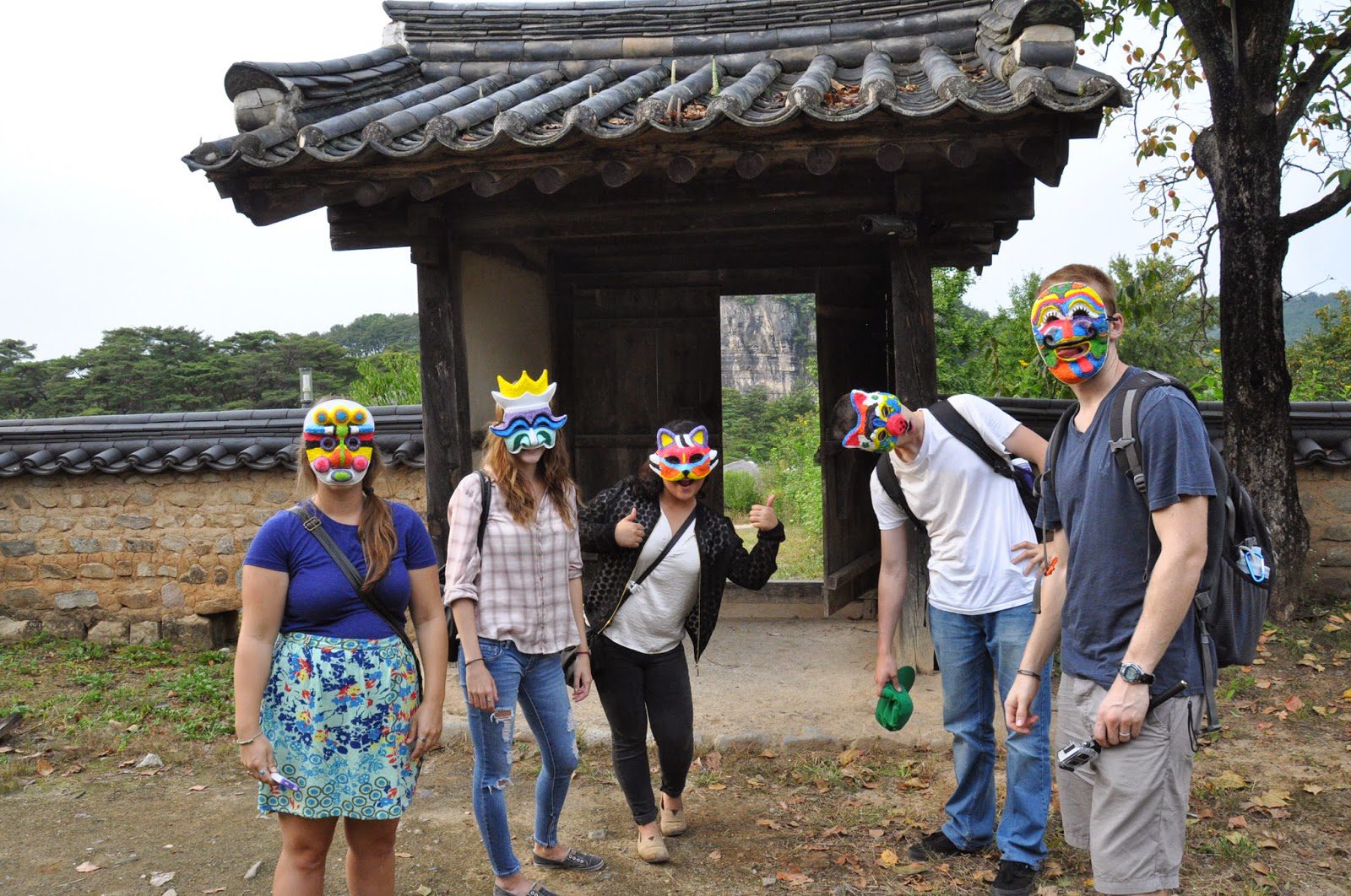 Andong Mask Festival Hahoe Folk Village Korea