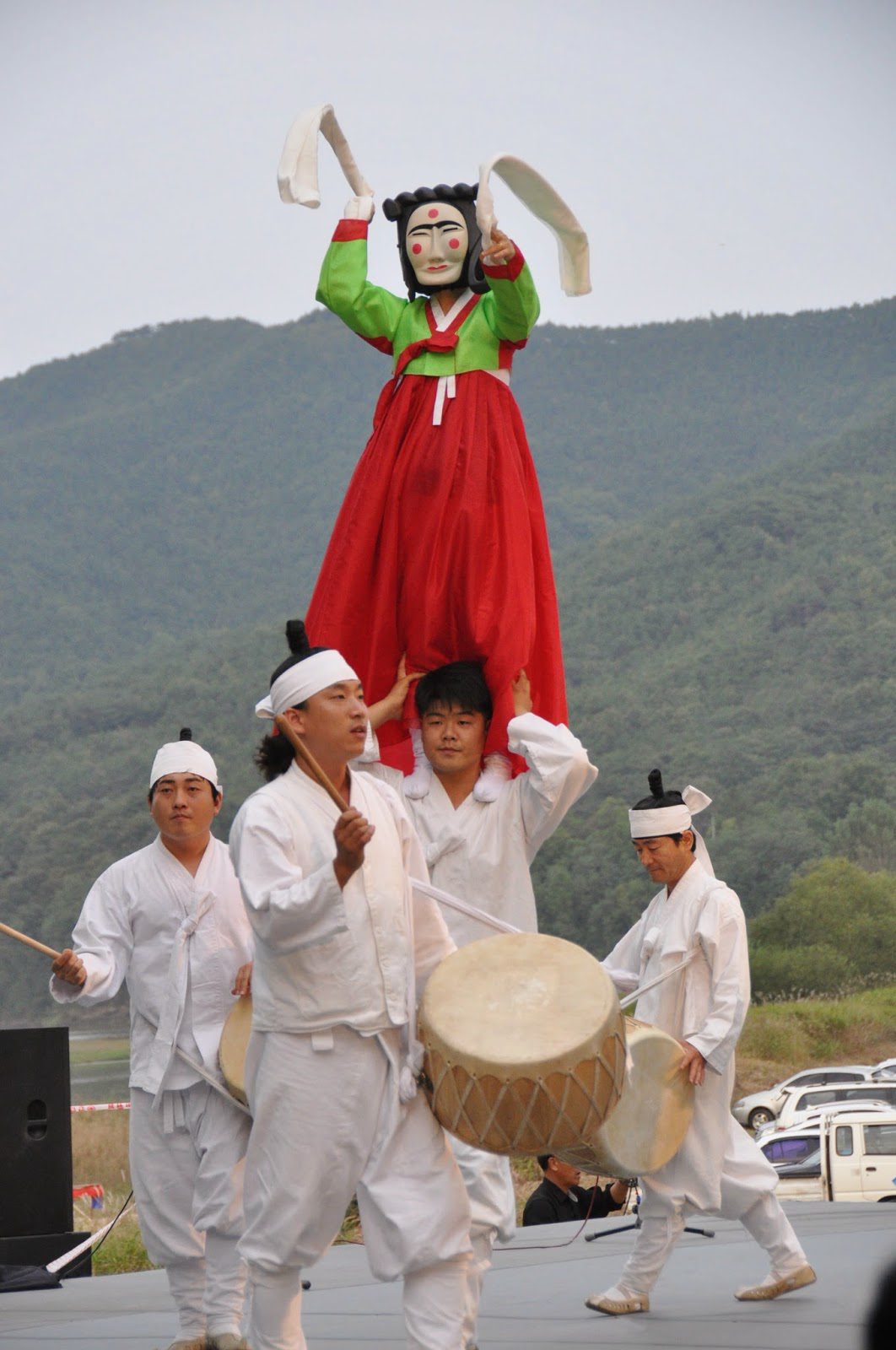 Andong Mask Festival Hahoe Folk Village Korea