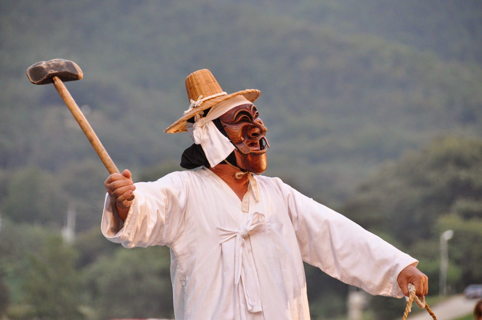 Andong Mask Festival Hahoe Folk Village Korea