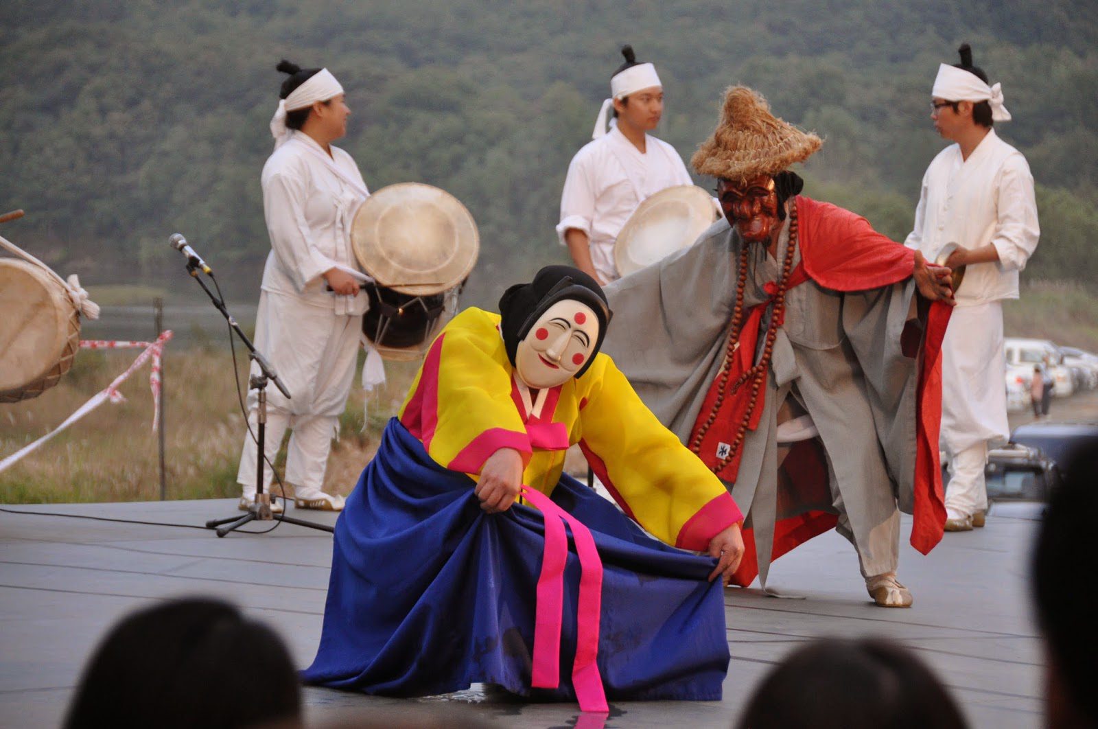 Andong Mask Festival Hahoe Folk Village Korea