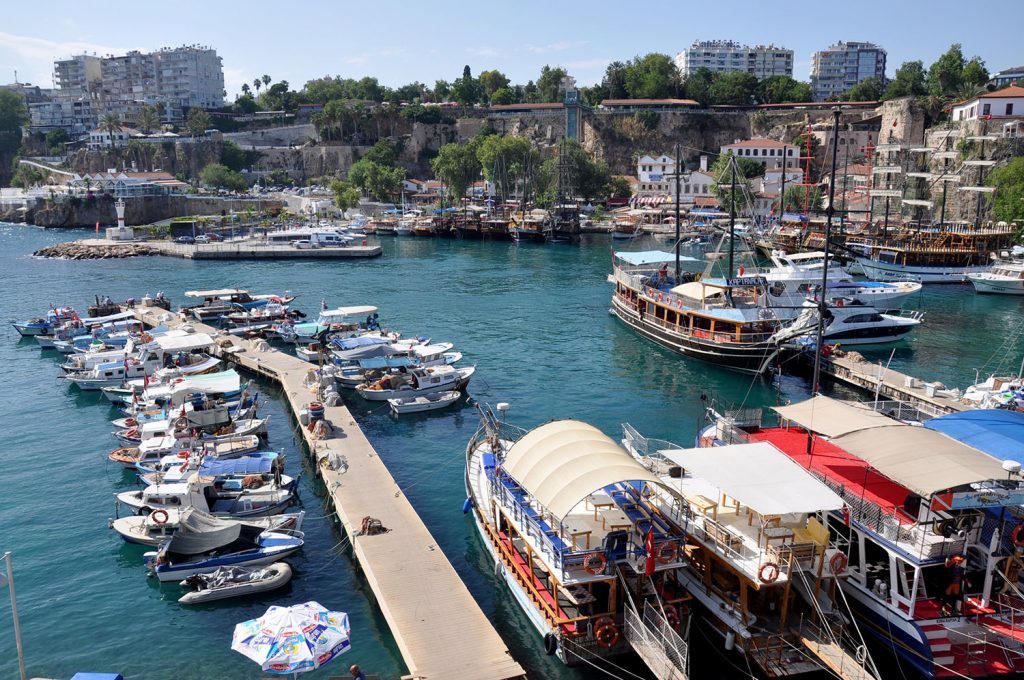 Antalya Turkey harbor