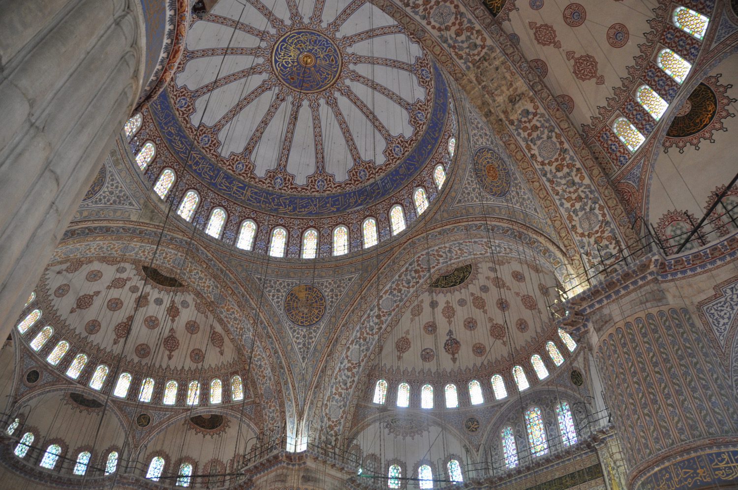 The Blue Mosque is a stunner on the outside as well as the inside!