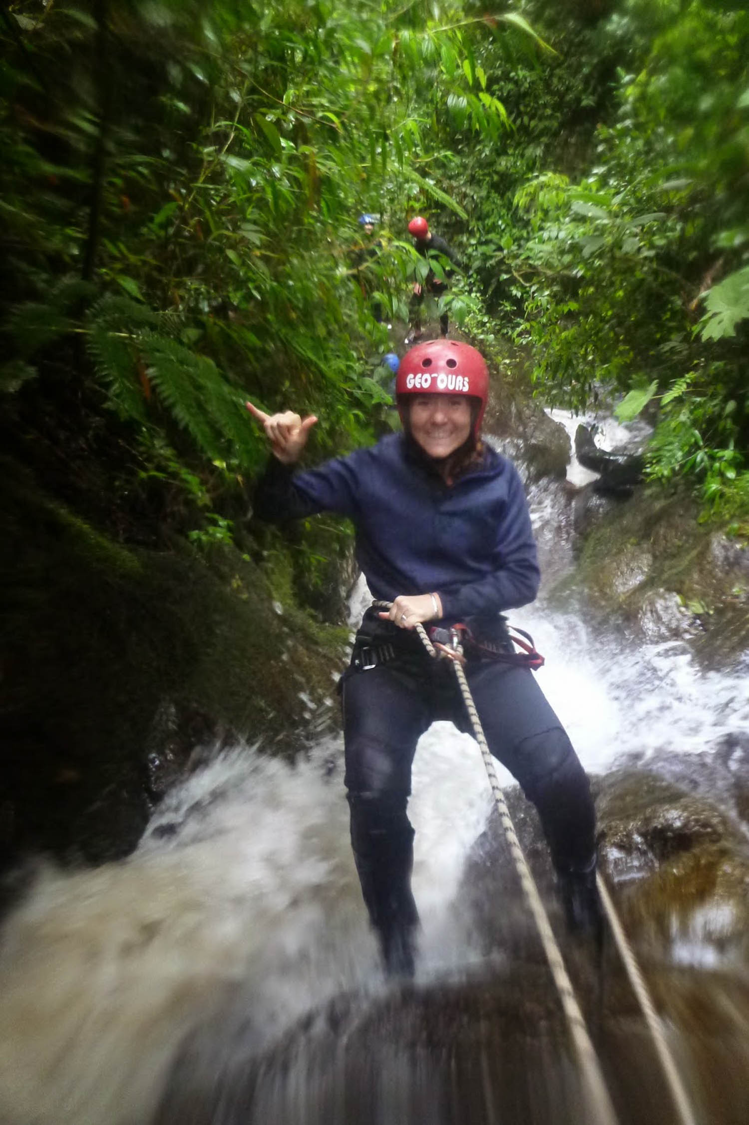 Canyoneering Banos Ecuador