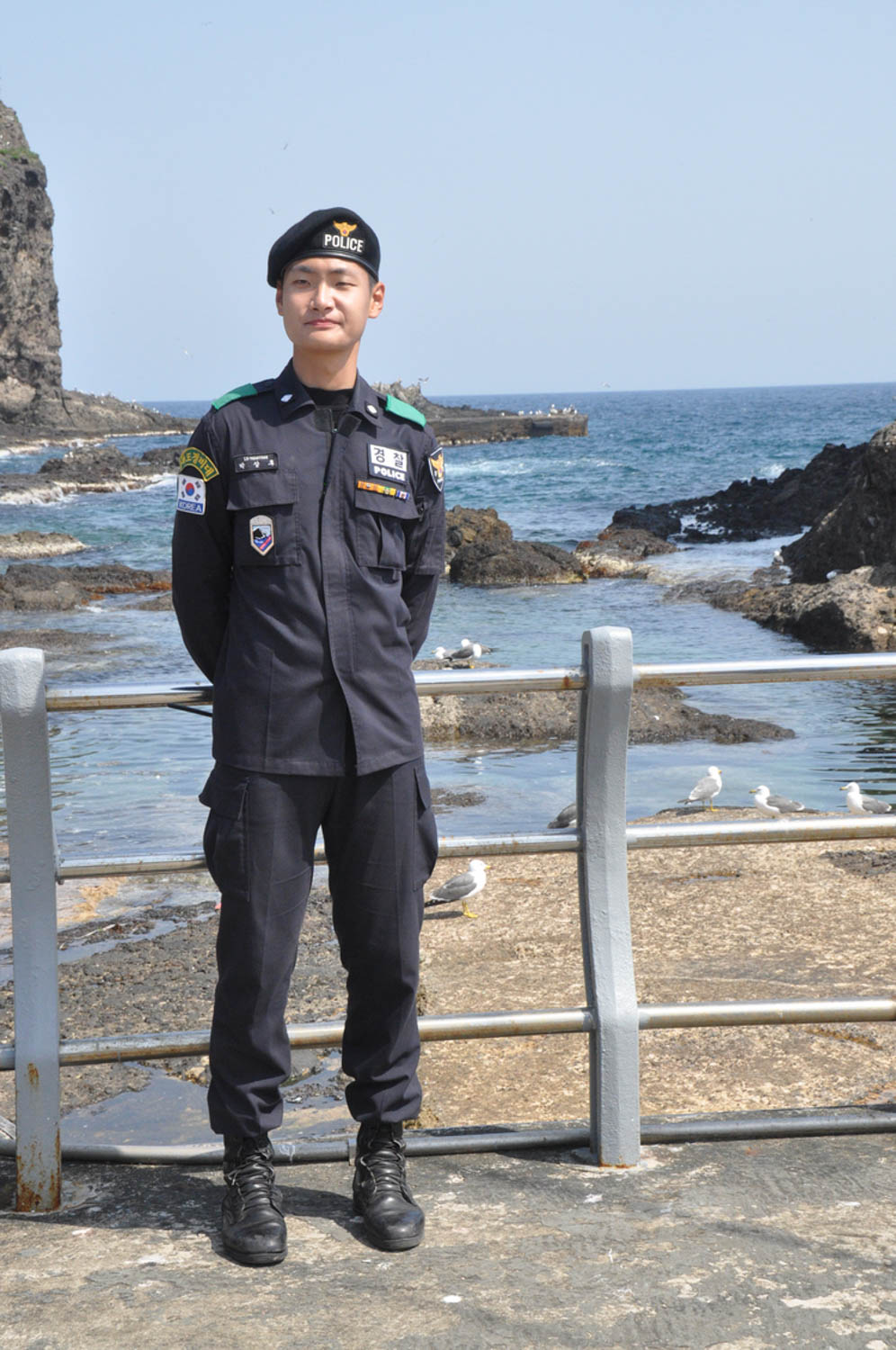 Dokdo Island Korea Guard
