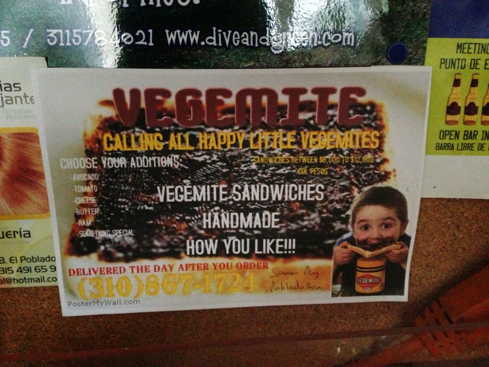 For all you Aussies out there, you can get Vegemite sandwiches delivered to this hostel. Isn't that reason enough to stay?