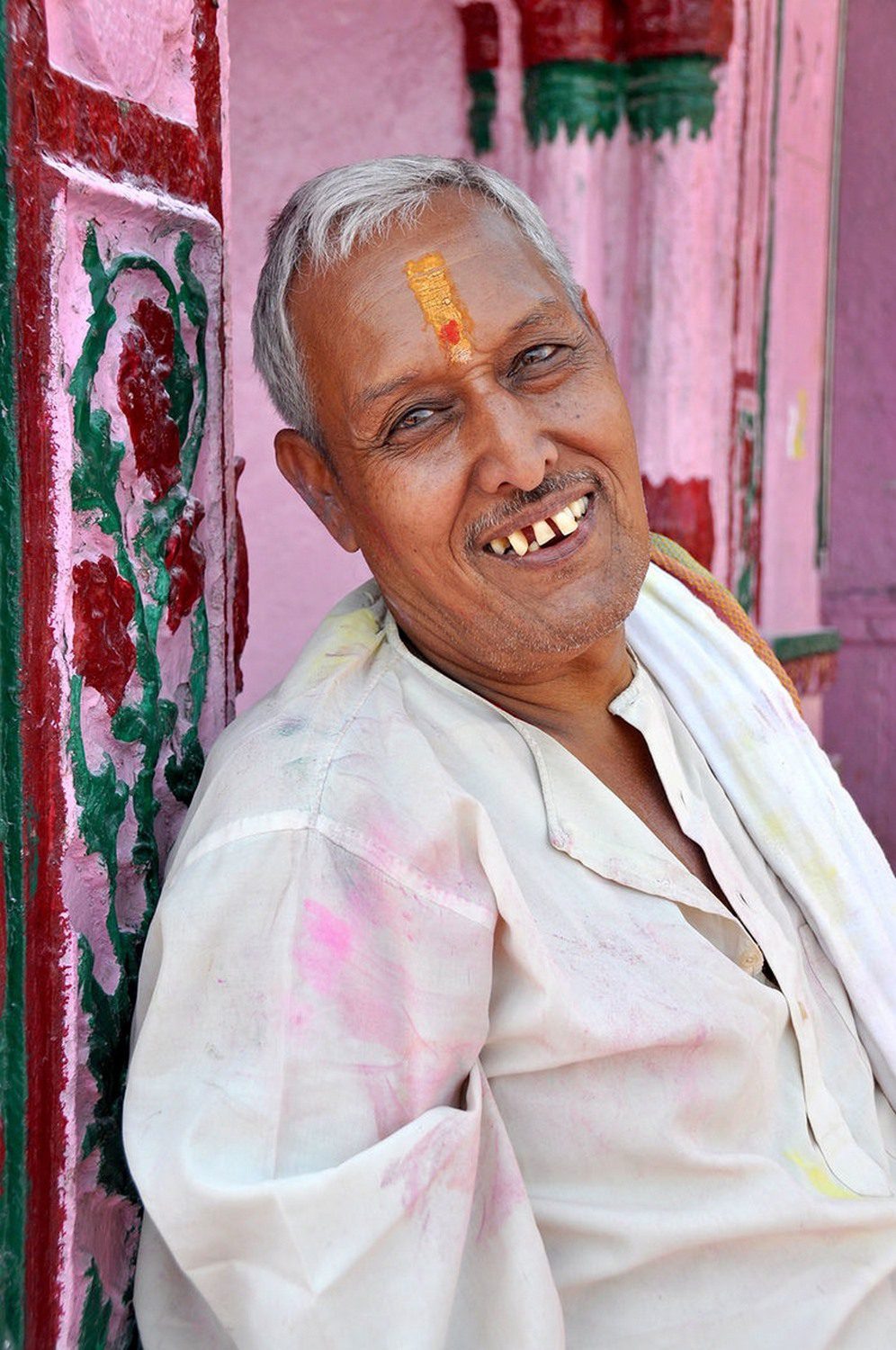 India Holi Hai Portrait