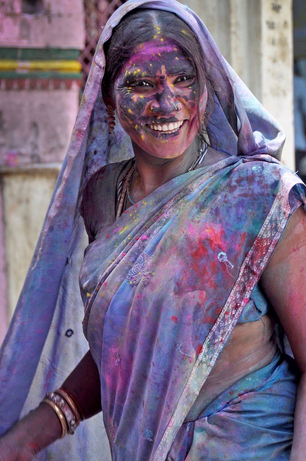 India Holi Hai Portrait