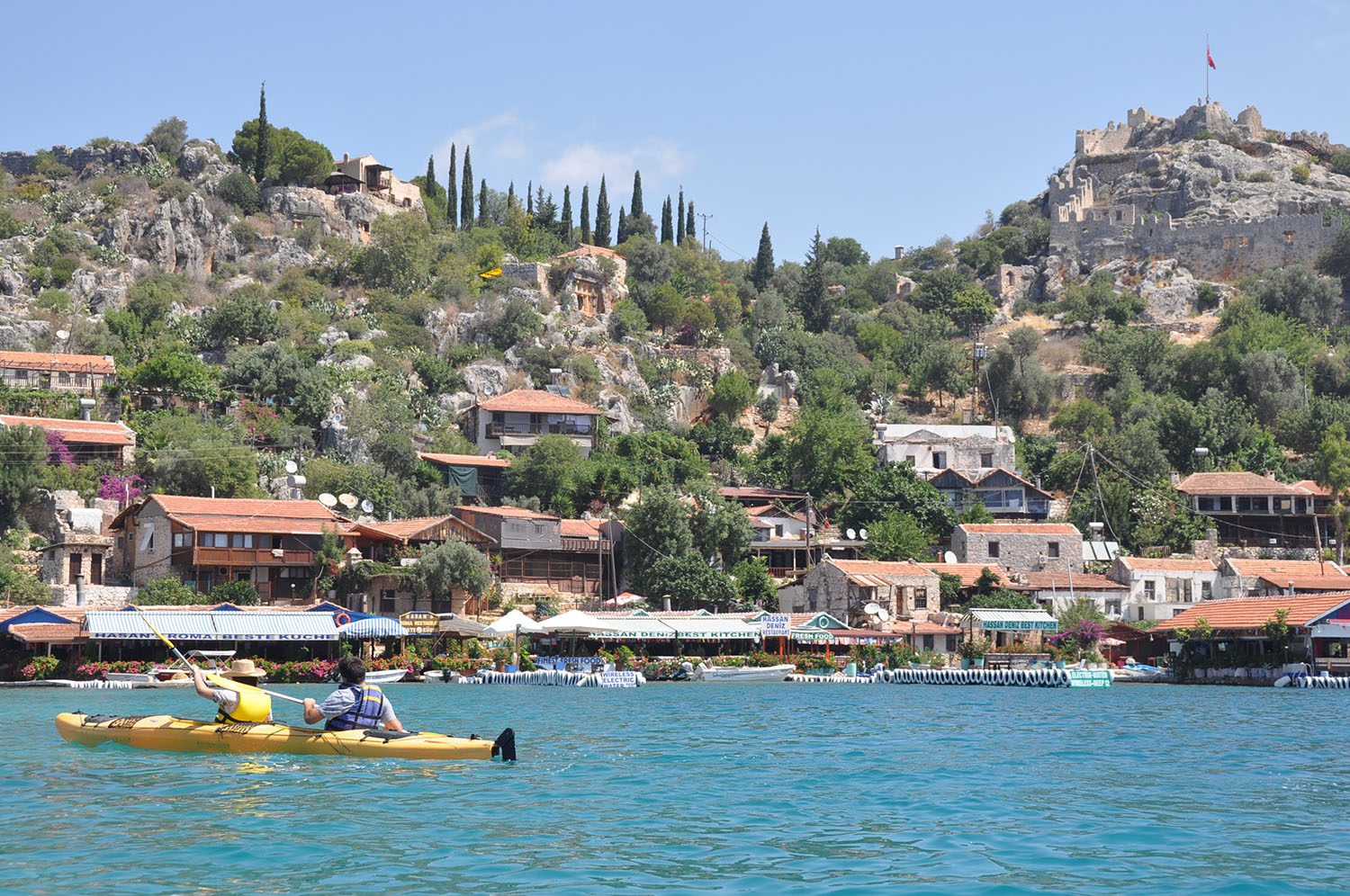 Kekova Kas kayaking trip Turkey