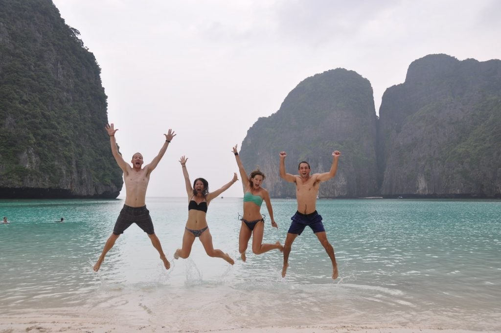 Maya Bay Sleep Aboard Phi Phi The Beach