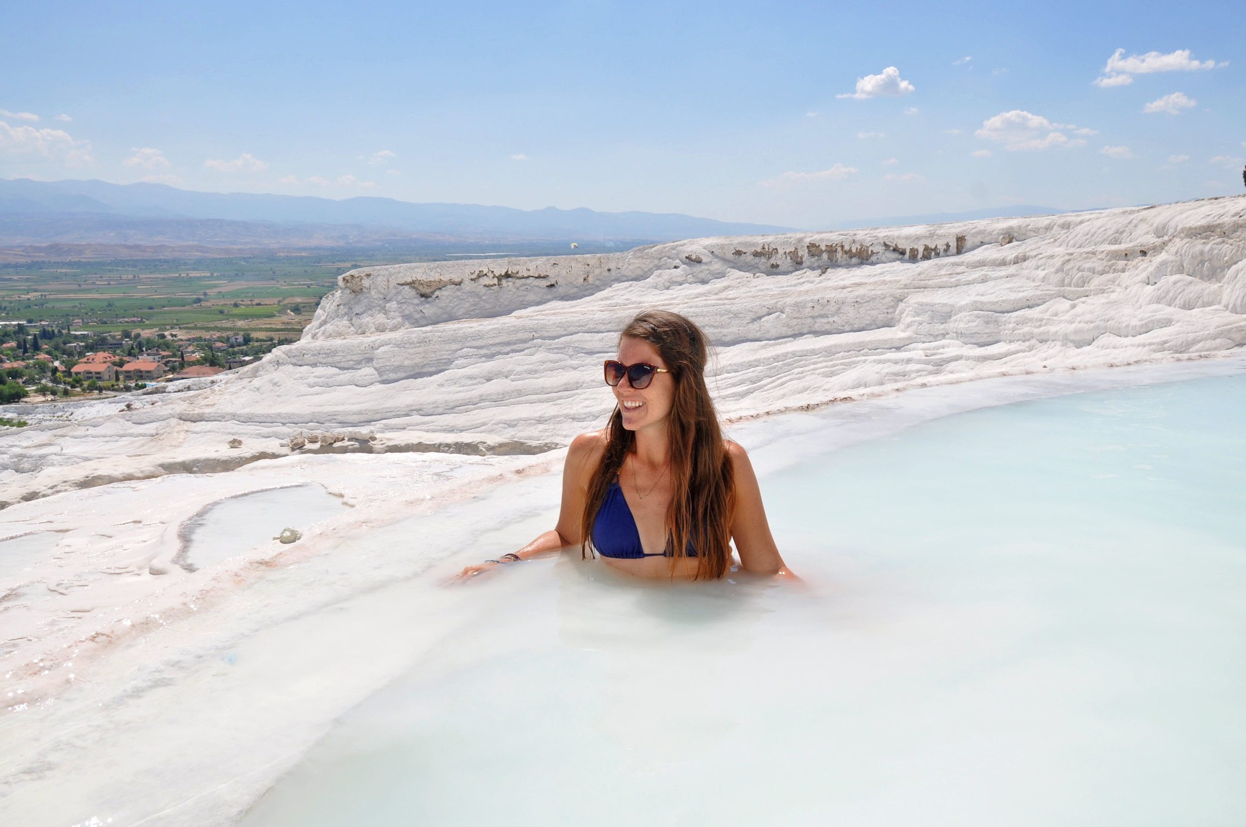 Pamukkale Turkey hot springs