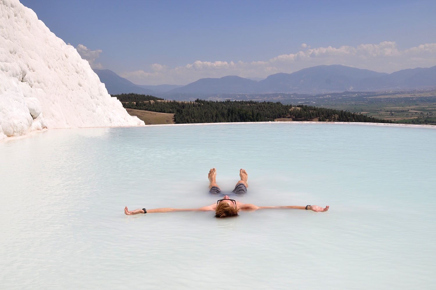 Pamukkale Turkey hot springs