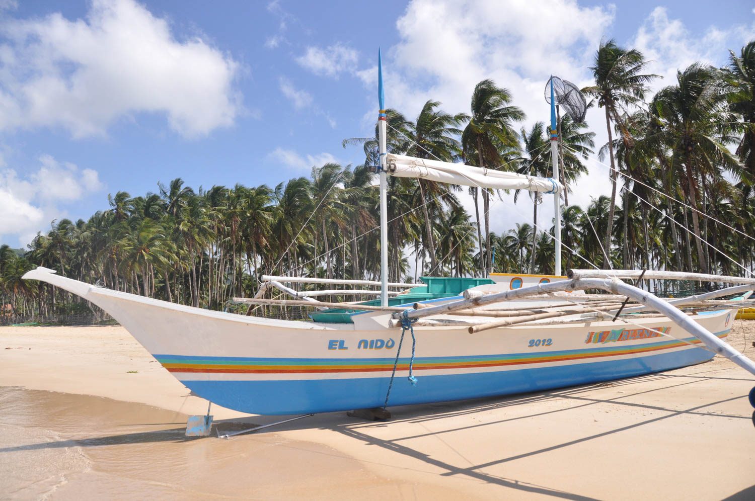 Philippines Palawan Nacpan Beach