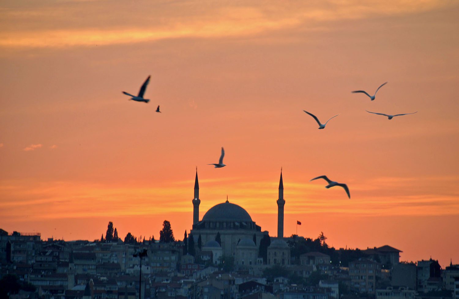 Sunset Istanbul, Turkey